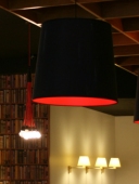 Commercial Lighting Large Fabric Shades NZ